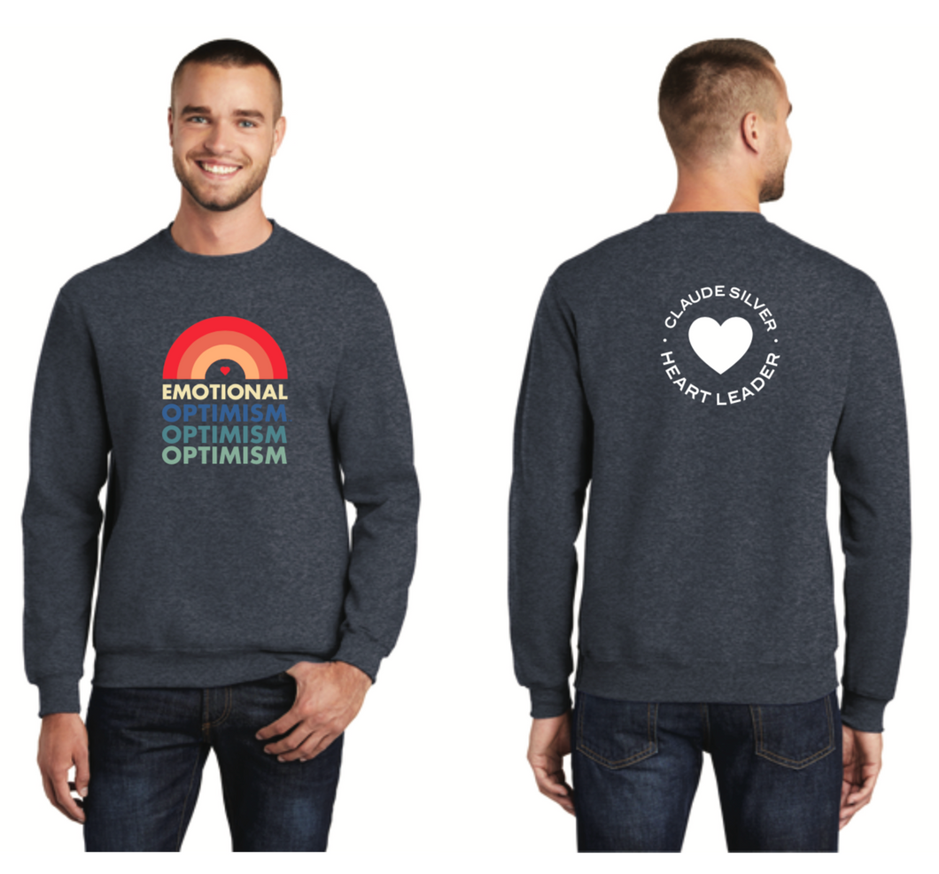 Emotional Optimism Crew Sweat Shirt