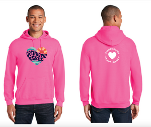 Optimistic Rebel Hoodie In Pink