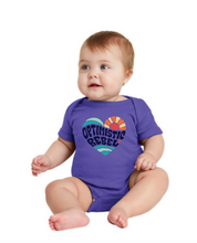 Load image into Gallery viewer, Optimistic Rebel Onesie - for those babies born to rock!